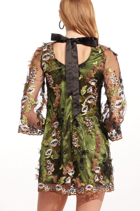 Zuzanna Dress – Emerald Meadow